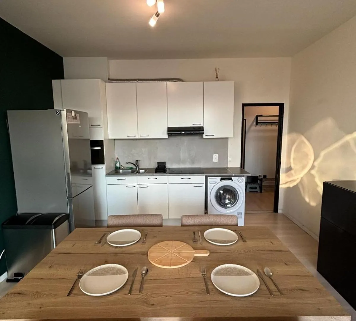 Central Apartment With City Park View And Terrace Antverpy